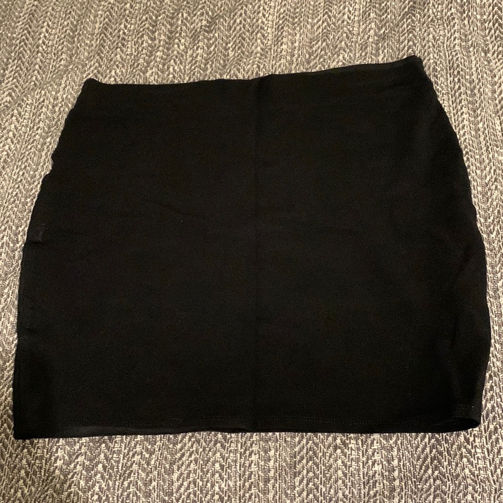 Eclipse black mini skirt